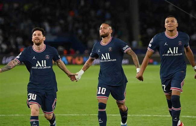 ميسي ومبابي ونيمار يقودا باريس سان جيرمان لمواجهة مكابي حيفا الليلة