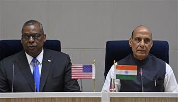   وزيرا الدفاع الأمريكي والهندي يبحثان هاتفيا تعزيز التعاون الدفاعي والأمني