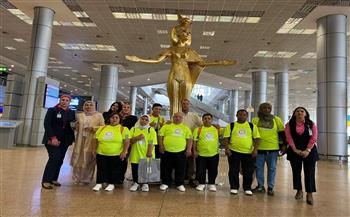   مطار القاهرة يستقبل الضيوف المشاركين فى ملتقي «أولادنا لفنون ذوي القدرات الخاصة»