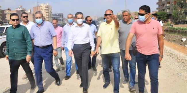 محافظ الغربية يتفقد مشروعات الرصف والتطوير بمراكز طنطا والمحلة وسمنود