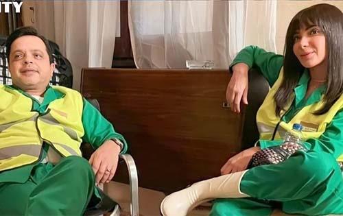 بعد 25 عاما.. "الجواهرجي" يجمع هنيدي ومنى زكي من جديد
