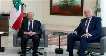   الرئيس اللبنانى يناقش مع رئيس الوزراء تطورات تشكيل الحكومة اللبنانية