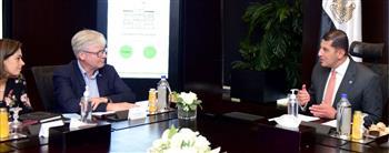 رئيس هيئة الاستثمار يبحث مع رئيس اتحاد غرف الصناعة الألمانية زيادة الاستثمارات فى مصر