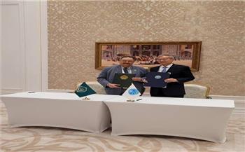   توقيع مذكرة تفاهم بين الجامعة العربية ومنظمة شنغهاي لتعزيز التعاون بين الجانبين