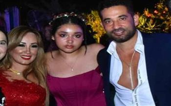 صور|| عمرو سعد وزوجته وابنته يخطفا الأنظار في أحدث ظهور لهم