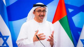 وزير الخارجية الإماراتي يبحث تعزيز التعاون المشترك مع عدد من الوزراء الإسرائيليين