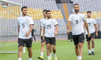 منتخب مصر يواصل تدريباته باستاد برج العرب 