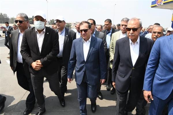 افتتاح تطوير مستودع التعاون للبترول بمسطرد
