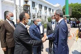 قنا تستقبل وزير الاتصالات وذلك لافتتاح عدد من مكاتب البريد