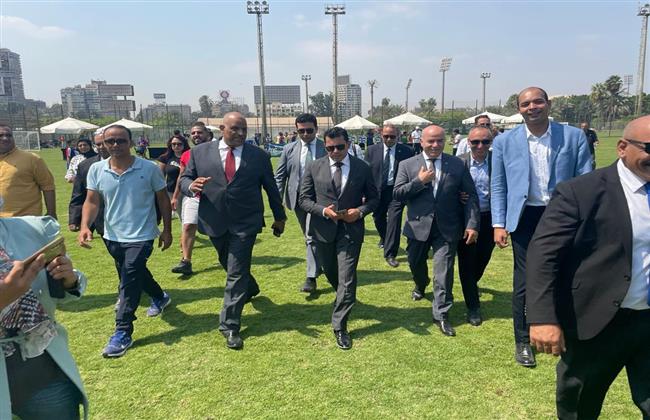 وزير الشباب يشهد اختبارات «كابيتانو مصر» بمركز التنمية الشبابية بالجزيرة