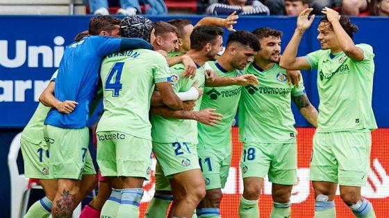 خيتافي يفوز على أوساسونا  في الدوري الإسباني