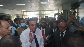   وزير الصحة يتفقد أعمال تطوير مستشفى مبرة أسيوط للتأمين الصحى