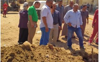 السيطرة على انفجار خط غاز بإحدى قرى المنوفية