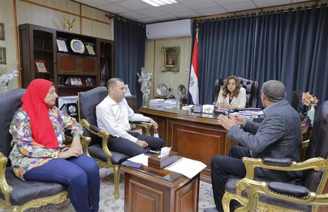 «محافظ دمياط» تناقش موقف تنفيذ أعمال التغذية البديلة للكهرباء