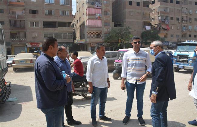 محافظ القليوبية يقوم بجولة بمدينة شبرا الخيمة
