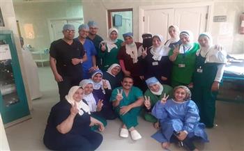 يوم في حب مصر.. إجراء 70 عملية لمرضى نفقة الدولة والتأمين الصحي بـ «رمد دمنهور»