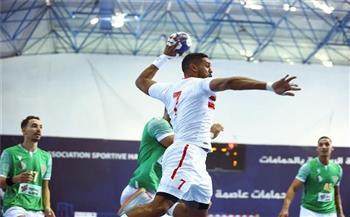 يد الزمالك يفوز على مولودية الجزائر ويتأهل لنصف نهائي البطولة العربية بتونس