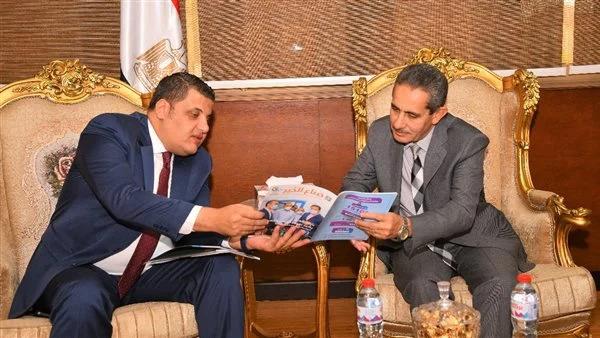 محافظ الغربية يستقبل رئيس مجلس أمناء مؤسسة صناع الخير