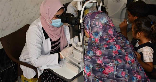 أبو الفضل: إقبال كبير من أهالي سفاجا على قافلة جامعة المنصورة