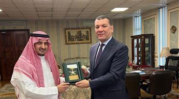 القنصل السعودى يهنىء اللواء البراوى بمنصب مدير أمن الإسكندرية 