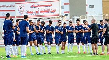 رباعي الزمالك ينتظمون في التدريبات الجماعية