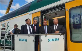   وزير النقل يبحث مع رئيس «سيمنز» العالمية الإنتاج الكمي للقطارات الكهربائية السريعة