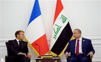   رئيس الوزراء العراقى يلتقي ماكرون في نيويورك