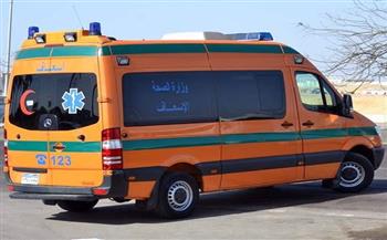   إصابة شخص صدمته سيارة أثناء عبوره طريق الإسكندرية الصحراوى