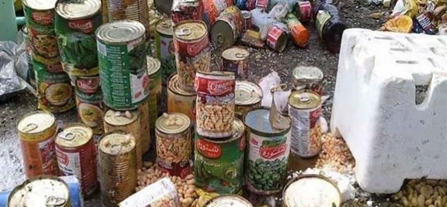 ضبط مواد غذائية فاسدة تتجاوز الـ2 طن بالدقهلية