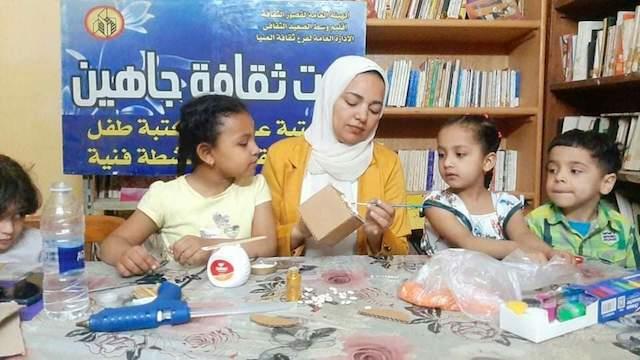 عروض وورش فنية وأمسيات أدبية بثقافة المنيا 