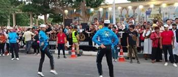 عروض فنية تراثية بديفليه مهرجان الإسماعيلية الدولي للفنون الشعبية 