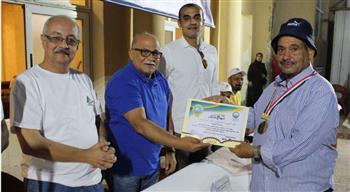   توزيع جوائز على الفائزين فى مسابقة صيد نادى المهندسين بالإسكندرية 