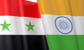 سوريا تقدر المواقف الداعمة والمساعدات المقدمة من الهند