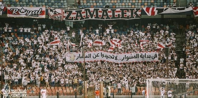 رسائل نارية.. جمهور الزمالك يطالب اللاعبين بدوري أبطال إفريقيا