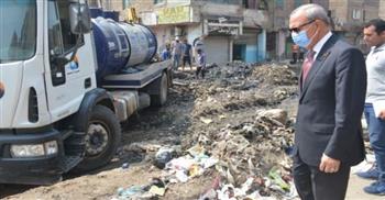  محافظ القليوبية يُتابع أعمال الحملة المكبرة لإزالة الإشغالات ورفع تراكمات القمامة بشبرا الخيمة