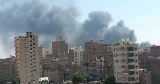 السيطرة على حريق منزل مكون من طابقين في قرية ببني سويف