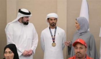   رئيس الأولمبية الإماراتية يكرم المتوجين في التضامن الإسلامي