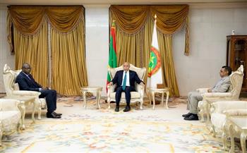   الرئيس الموريتاني يستقبل المفوض السامي لمنظمة استثمار نهر السنغال