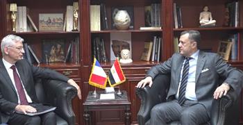   وزير السياحة وسفير فرنسا يبحثان تعزيز سبل التعاون المشترك 