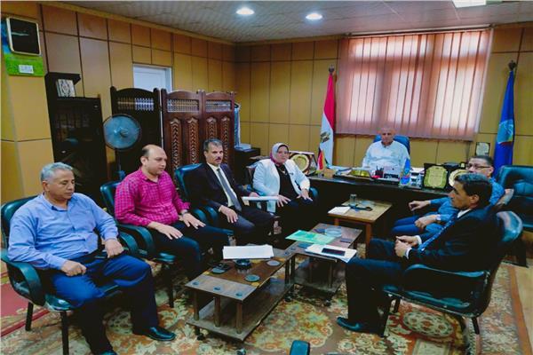 أبو مسلم مديرًا لإدارة دمنهور الزراعية