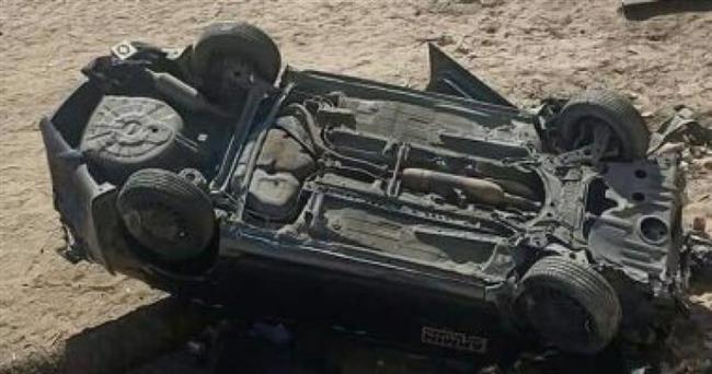 مصرع وإصابة 4 أشخاص في انقلاب سيارة بطريق قنا - سفاجا 