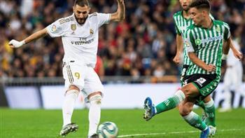 بث مباشر لمباراة ريال مدريد أمام ريال بتيس بالدوري الإسباني