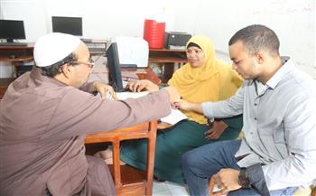 معامل التنسيق الالكتروني بجنوب الوادي تستقبل طلاب المرحلة الثالثة.