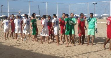 منتخب الشاطئية يتأهل لنهائي كوسافا الدولية عقب فوزه على نظيره الموزمبيقي