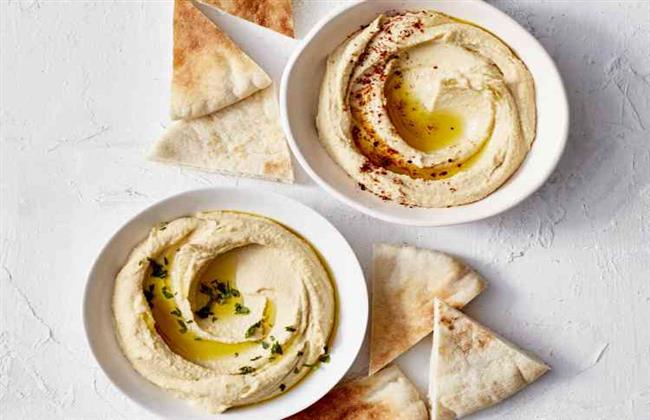 أسهل طريقة سلطة الطحينة بدون زبادي