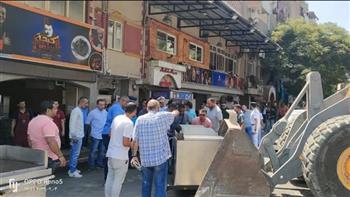 غلق مطعم كبدة البرنس في امبابة