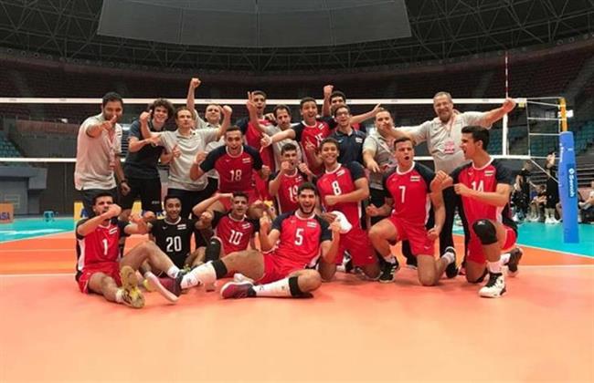 مصر تهزم ليبيا ببطولة أفريقيا لناشئي الطائرة