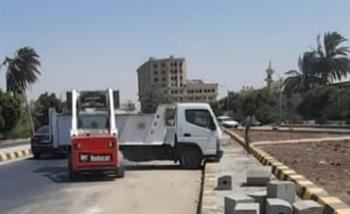   جهود الوحدة المحلية لمركز ومدينة بني سويف في رفع مخلفات الشوارع والقرى