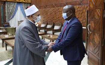   الإمام الأكبر ووزير داخلية النيجر يناقشان تعزيز الاستفادة من جهود ومناهج الأزهر