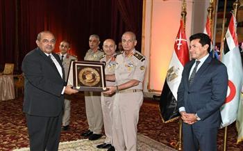الأولمبية تشكر القوات المسلحة على تكريم ورعاية الأبطال الرياضيين 